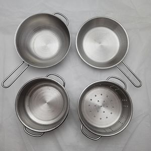 *FINAL PRICE* Vintage 1990's Stainless Steel Miniature Camping Cookware Set